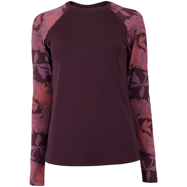 Camiseta Manga Longa Estampada Feminina Oxer com Proteção Solar UV