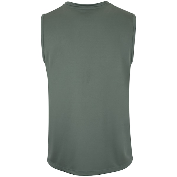 Vista 3 Camiseta Regata Masculina ASICS Logo VERDE/VERDE CLA ASICS VERDE/VERDE CLA