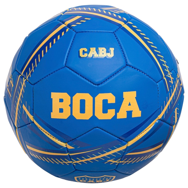 Bola de Futebol de Campo do Boca Juniors Sportcom Estádio 24 | Cor: AZUL ESC/AMARELO | Tamanho: 5