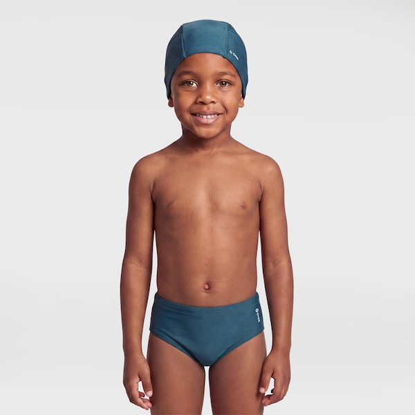 Sunga Infantil Oxer Medley com Touca | Cor: PETROLEO | Tamanho: 12