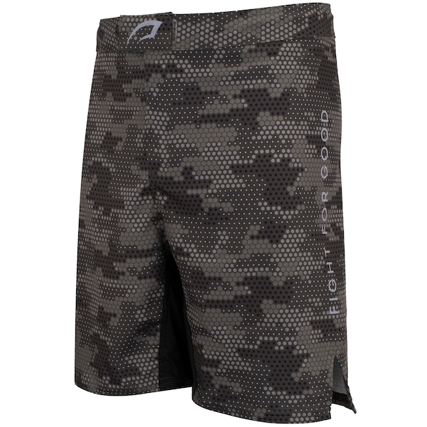 Vista 2 Bermuda Pretorian MMA Camuflado Masculina VERDE Pretorian VERDE