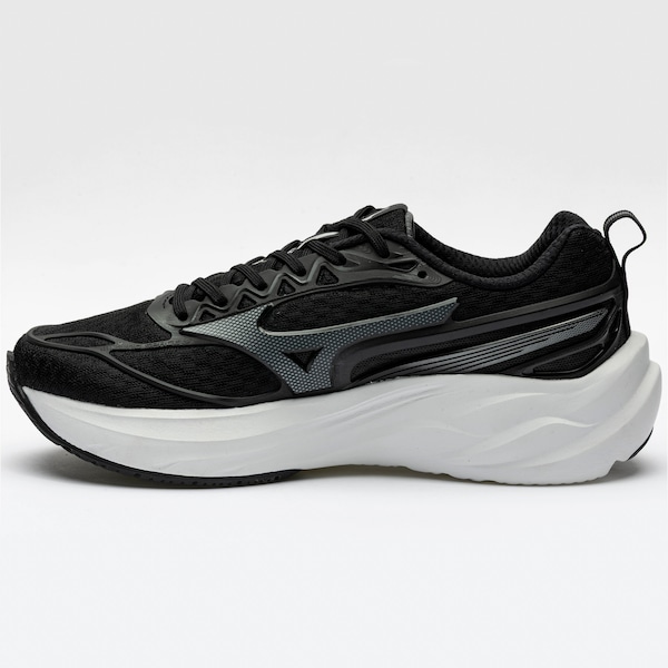 Vista 3 Tênis Júnior Mizuno Space 5 PRETO/BRANCO Mizuno PRETO/BRANCO