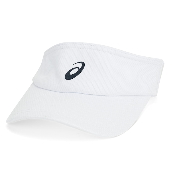 Vista 2 Viseira Asics Tennis Adulto BRANCO/AZUL ESC ASICS BRANCO/AZUL ESC
