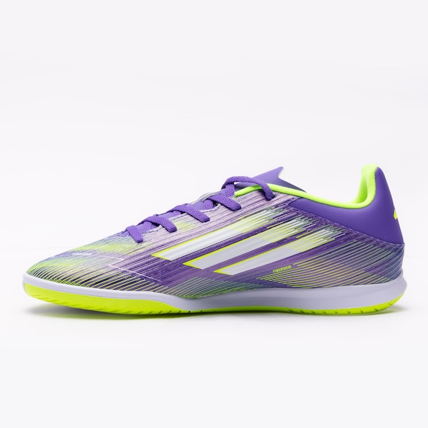 Vista 3 Chuteira Futsal Adulto adidas F50 Club ROXO Adidas ROXO