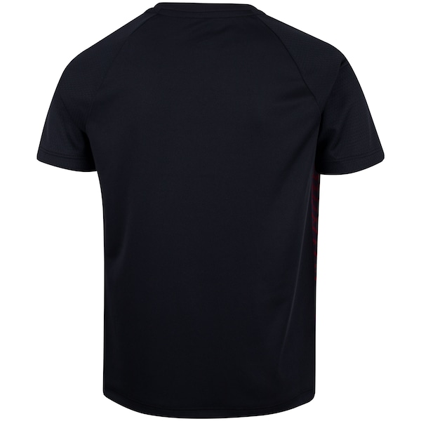 Vista 3 Camiseta Umbro Pro 5 Juvenil PRETO/LARANJA Umbro PRETO/LARANJA