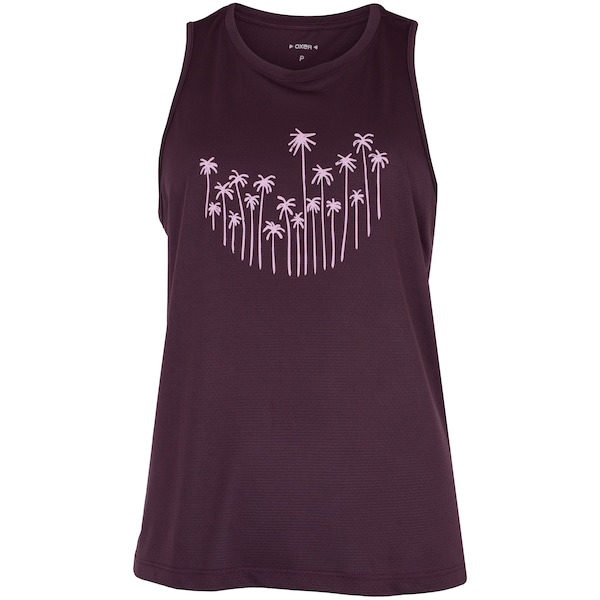 Camiseta Regata Oxer Print Feminina | Cor: ROXO | Tamanho: GG