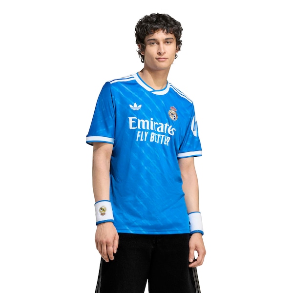 Vista 2 Camisa do Real Madrid III 25/26 Torcedor adidas Originals Masculina AZUL Adidas AZUL