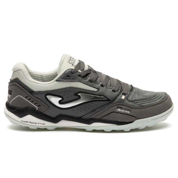 Vista 2 Chuteira Society Adulto Joma Fs Reactive CINZA Joma CINZA