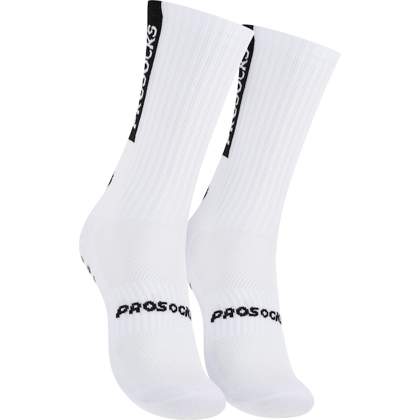 Meia ProSocks UltraGrip Cano Alto Adulto Tamanho 38 - 44 | Cor: BRANCO | Tamanho: 39-44