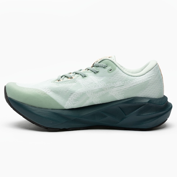 Vista 3 Tênis Masculino ASICS Novablast 5 TR VERDE CLA/VERDE ESC ASICS VERDE CLA/VERDE ESC