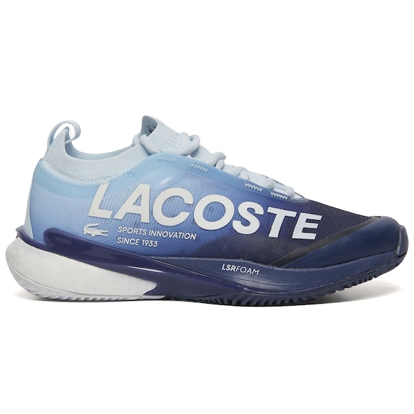 Vista 2 Tênis Feminino Lacoste Ag-Lt25 Lite AZUL CLA/AZUL ESC Lacoste AZUL CLA/AZUL ESC
