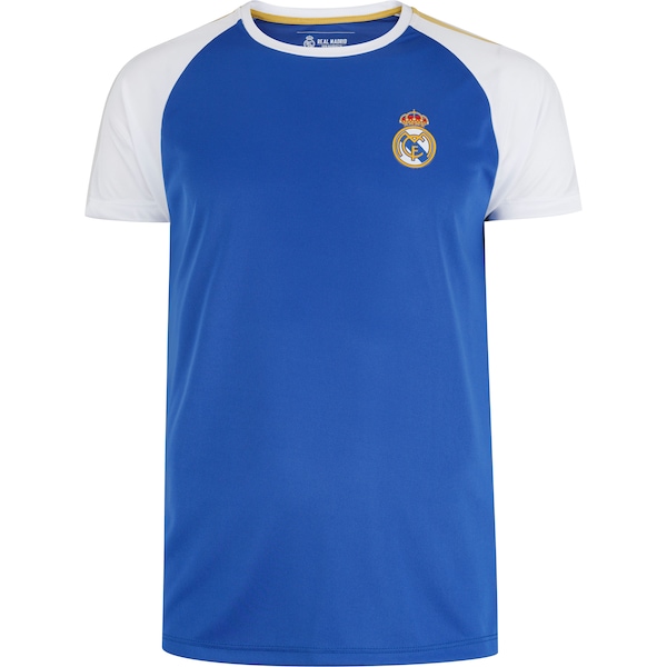 Camiseta do Real Madrid Balboa Dry Fit Masculina | Cor: AZUL | Tamanho: G