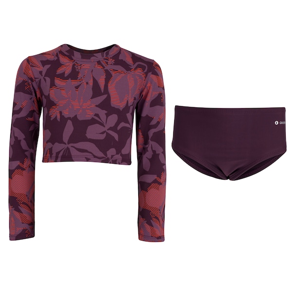 Conjunto Infantil Oxer Camiseta Manga Longa + Sunkini UV Estampado