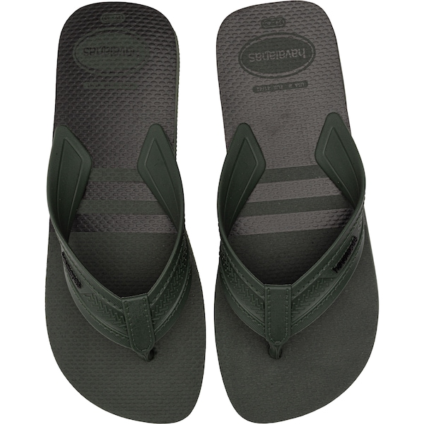 Vista 2 Chinelo Masculino Havaianas City Basic BEGE Havaianas BEGE