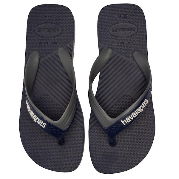 Vista 2 Chinelo Havaianas Dual Adulto BRANCO/CINZA CLARO Havaianas BRANCO/CINZA CLARO