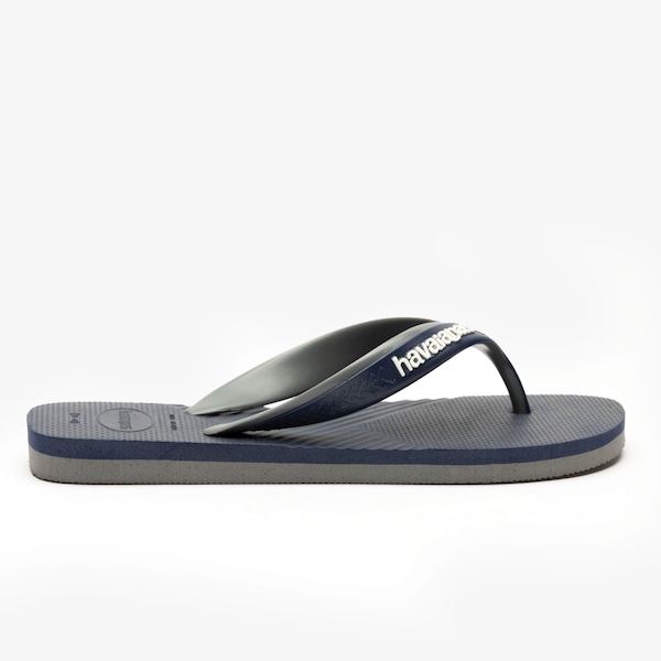 Vista 3 Chinelo Havaianas Dual Adulto BRANCO/CINZA CLARO Havaianas BRANCO/CINZA CLARO