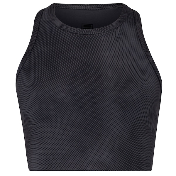 Vista 2 Top Fila Train Long Elastic II Adulto PRETO/CINZA ESC Fila PRETO/CINZA ESC