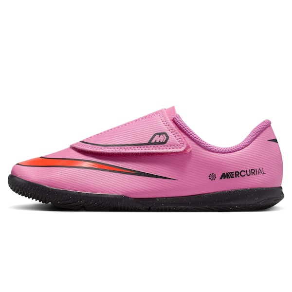 Vista 2 Chuteira Futsal Infantil Nike Mercurial Vapor 16 Club ROSA/VERMELHO Nike ROSA/VERMELHO