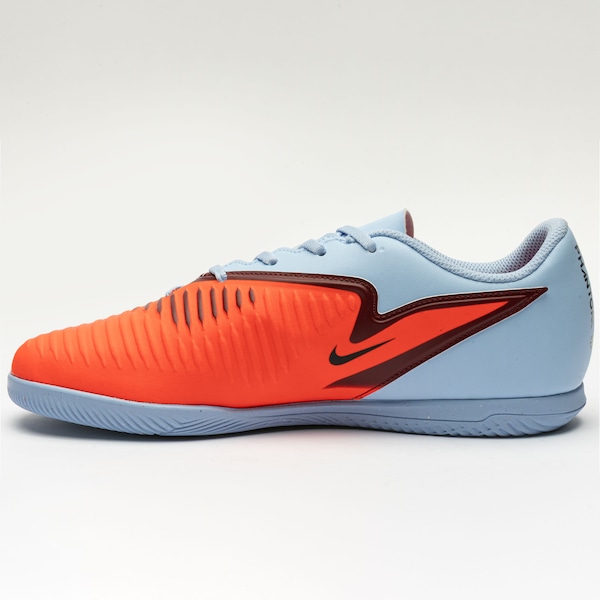 Vista 3 Chuteira Futsal Adulto Nike Phantom 6 Club AZUL CLA/VERMELHO Nike AZUL CLA/VERMELHO