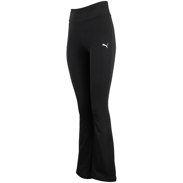 Vista 2 Calça Legging Puma Essentials Highwaist Flared Feminina PRETO Puma PRETO