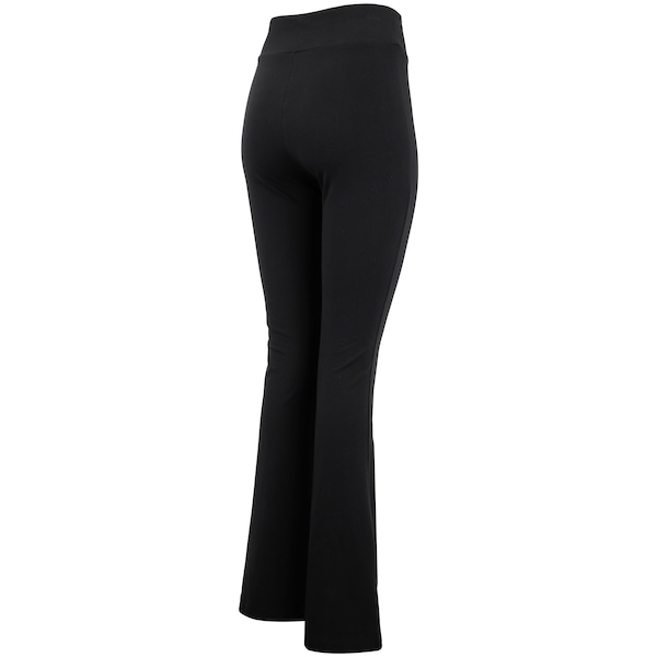 Vista 3 Calça Legging Puma Essentials Script High-Waist Flared Feminina PRETO Puma PRETO