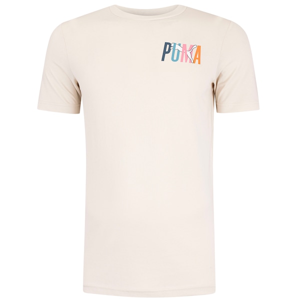Camiseta Puma Essential Graphics Multicolored - Masculina