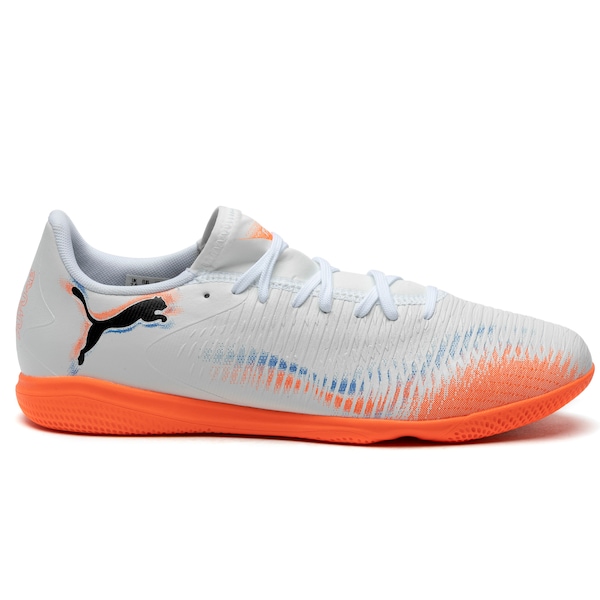 Vista 2 Chuteira Futsal Adulto Puma Future 8 Play BRANCO Puma BRANCO