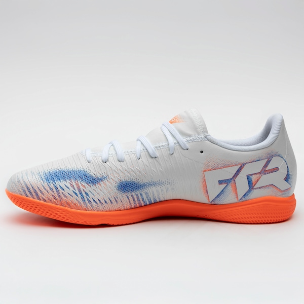 Vista 3 Chuteira Futsal Adulto Puma Future 8 Play BRANCO Puma BRANCO
