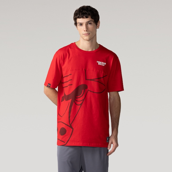 Camiseta Chicago Bulls NBA Fullface N0959 Masculina