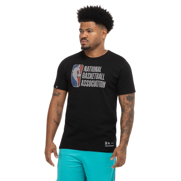 Camiseta NBA Company N0979 Masculina | Cor: PRETO | Tamanho: GG