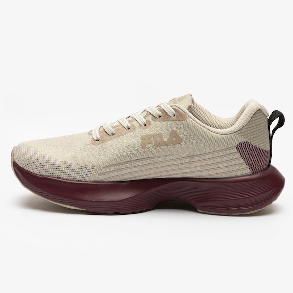 Vista 3 Tênis Feminino Fila Endurance CHOCOLATE + MORANGO Fila CHOCOLATE + MORANGO