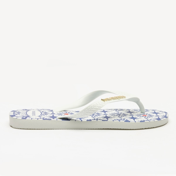 Vista 3 Chinelo Havaianas Adulto Top São Luis BRANCO Havaianas BRANCO