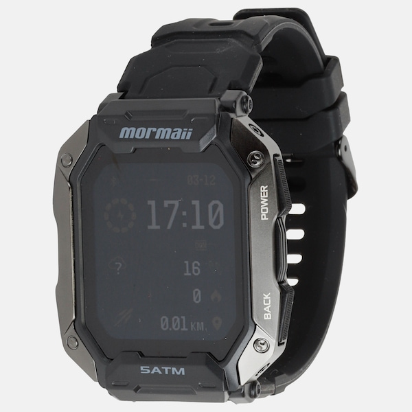 Vista 3 Smartwatch Mormaii com Monitor Cardíaco Force Full Display MOFORCEAA PRETO Mormaii PRETO