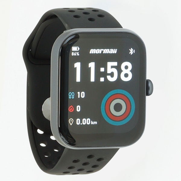 Vista 3 Relógio Smartwatch Mormaii Life Ultra MOLIFEUAI8P PRETO Mormaii PRETO