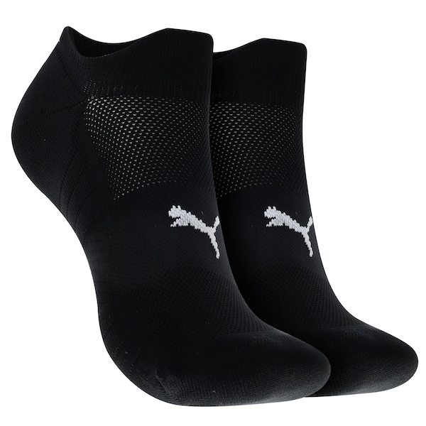 Meia Para Corrida Sapatilha Puma Esportiva Adulto | Cor: PRETO/BRANCO | Tamanho: 34-39