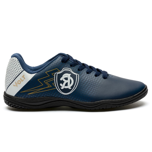 Vista 2 Chuteira Futsal Júnior Volt Remo AZUL ESCURO Volt AZUL ESCURO