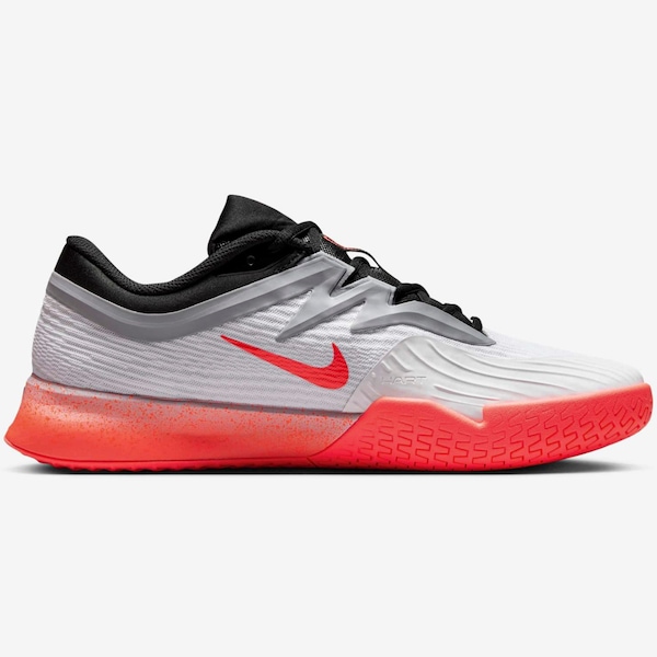 Vista 3 Tênis Masculino Nike Zoom Vapor Pro 3 Premium CINZA/VERMELHO Nike CINZA/VERMELHO