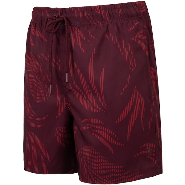 Bermuda Swim Estampado Curto Oxer Masculino | Cor: MARINHO/VERDE/BRANCO | Tamanho: GG