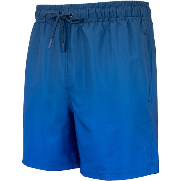 Bermuda Swim Estampado Curto Oxer Masculino | Cor: AZUL/AZUL ESC | Tamanho: P