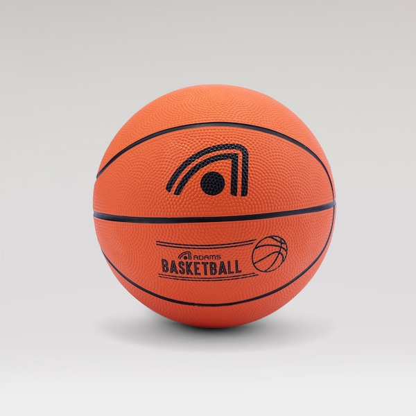 Mini Bola de Basquete Adams | Cor: LARANJA ESCURO | Tamanho: único