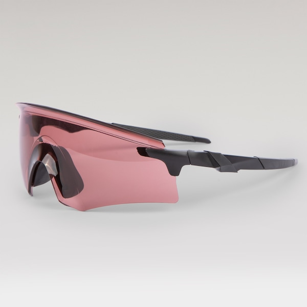Óculos de Sol Unissex Oxer Esportivo Solstice LFU | Cor: PRETO/VINHO | Tamanho: único