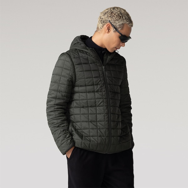 Jaqueta Nord Puffer Bussola Bex Compacta - Masculina | Cor: VERDE ESCURO | Tamanho: GG