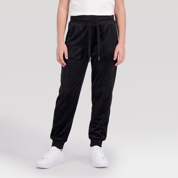 Calça Oxer Jogger Plush Infantil | Cor: PRETO | Tamanho: 12