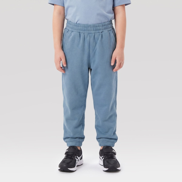 Calça Moletom Oxer Jogger Bolsos Laterais Infantil | Cor: AZUL | Tamanho: 10