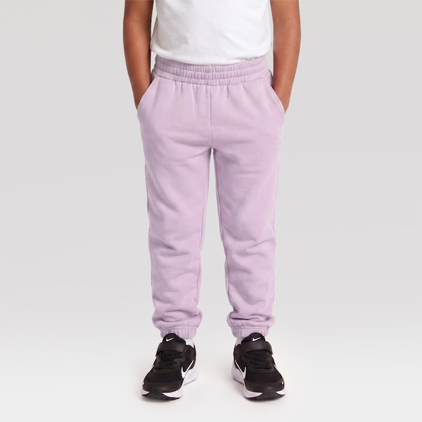 Calça Moletom Oxer Jogger Bolsos Laterais Infantil | Cor: ROSA | Tamanho: 12