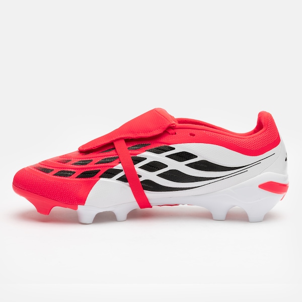 Vista 3 Chuteira de Campo Júnior adidas Predator League VERMELHO/BRANCO Adidas VERMELHO/BRANCO