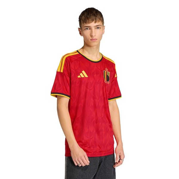 Camisa Seleção da Bélgica I 25/26 Torcedor adidas Masculina