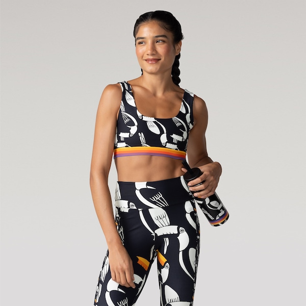 Top Farm Dupla Face Tucano Rainbow Feminino