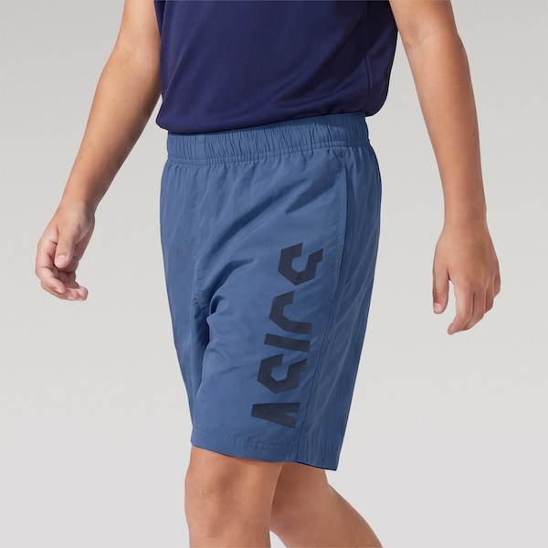 Bermuda Plano ASICS Infantil | Cor: AZUL | Tamanho: 10