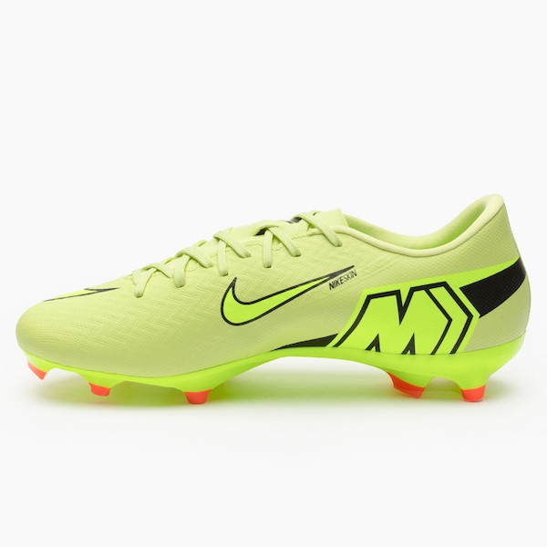 Vista 3 Chuteira de Campo Adulto Nike Mercurial Zoom Vapor 16 Academy VERDE CLARO/PRETO Nike VERDE CLARO/PRETO